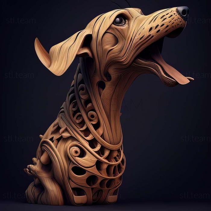 3D model The spit dog (STL)